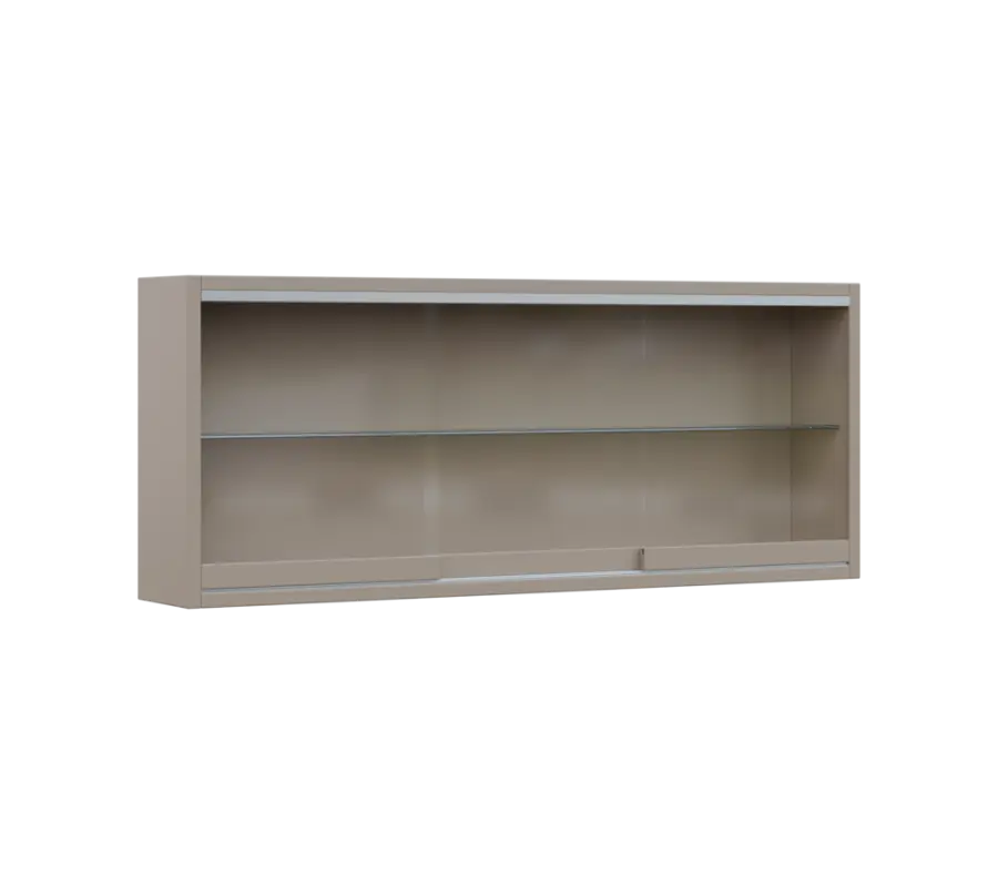 RE VT - 400 vitrína, 400x1000x150, pískově béžová